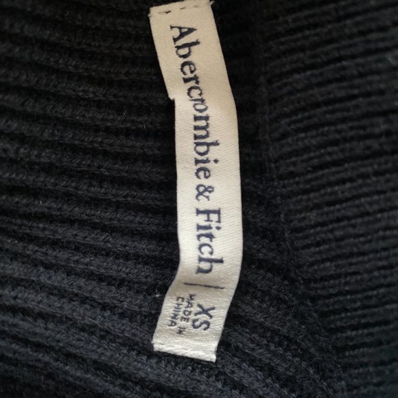 Abercrombie & Fitch Sweater Dress Black - Picture 3 of 3